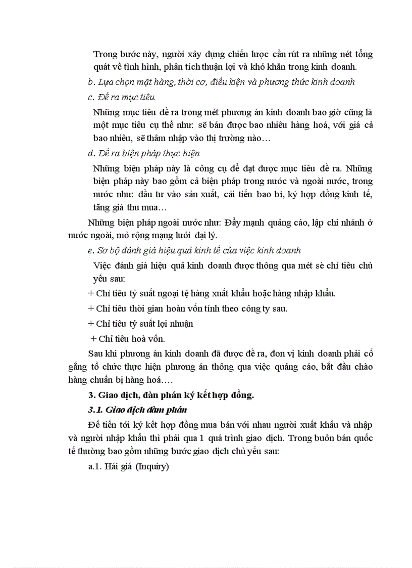 image for page Lý luận chung về hoạt động xuất khẩu và khái quát về xuất khẩu chè.