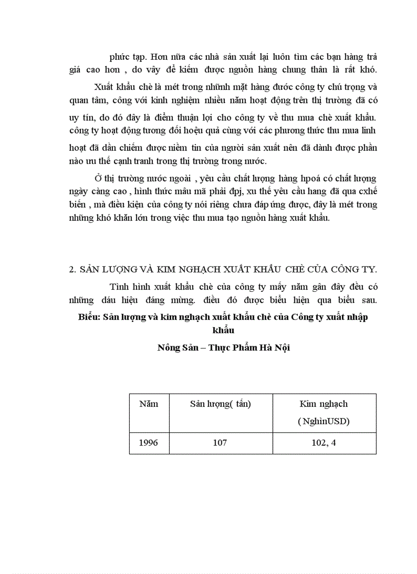 image for page Lý luận chung về hoạt động xuất khẩu và khái quát về xuất khẩu chè.
