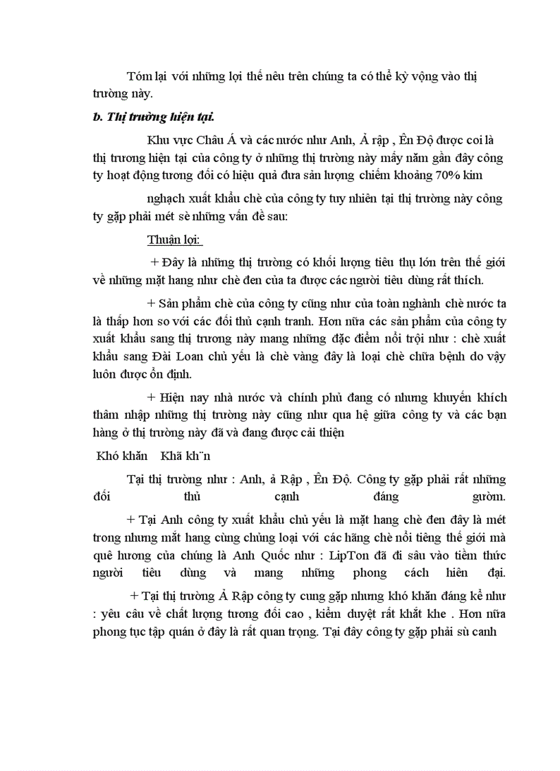 image for page Lý luận chung về hoạt động xuất khẩu và khái quát về xuất khẩu chè.