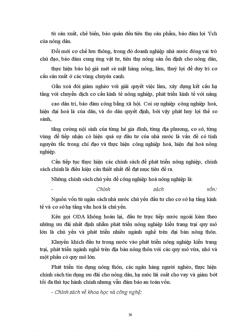 image for page Công nghiệp hoá - hiện đại hoá nông nghiệp nông thôn ở nước ta hiện nay