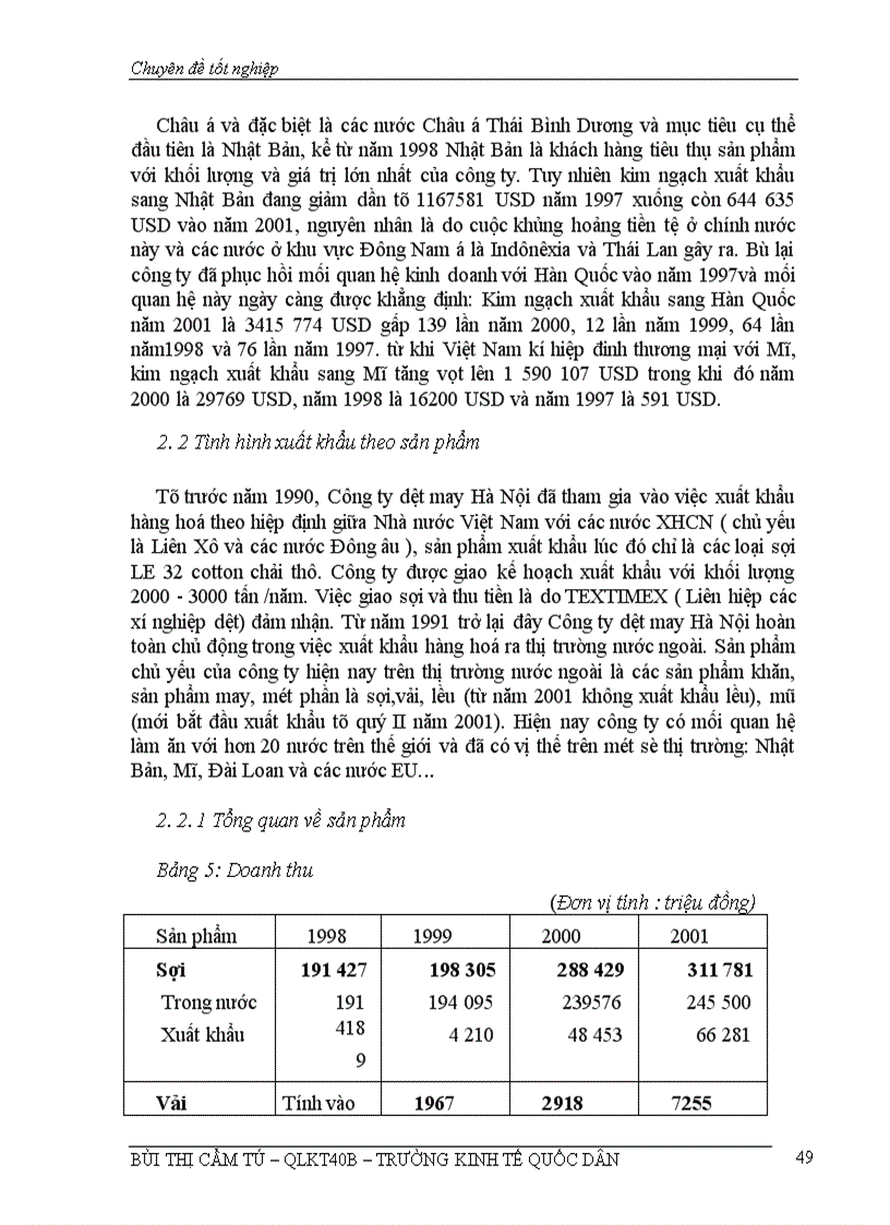 image for page Một số giải pháp nhằm thúc đẩy hoạt động kinh doanh xuất khẩu của Công ty Dệt may Hà nội