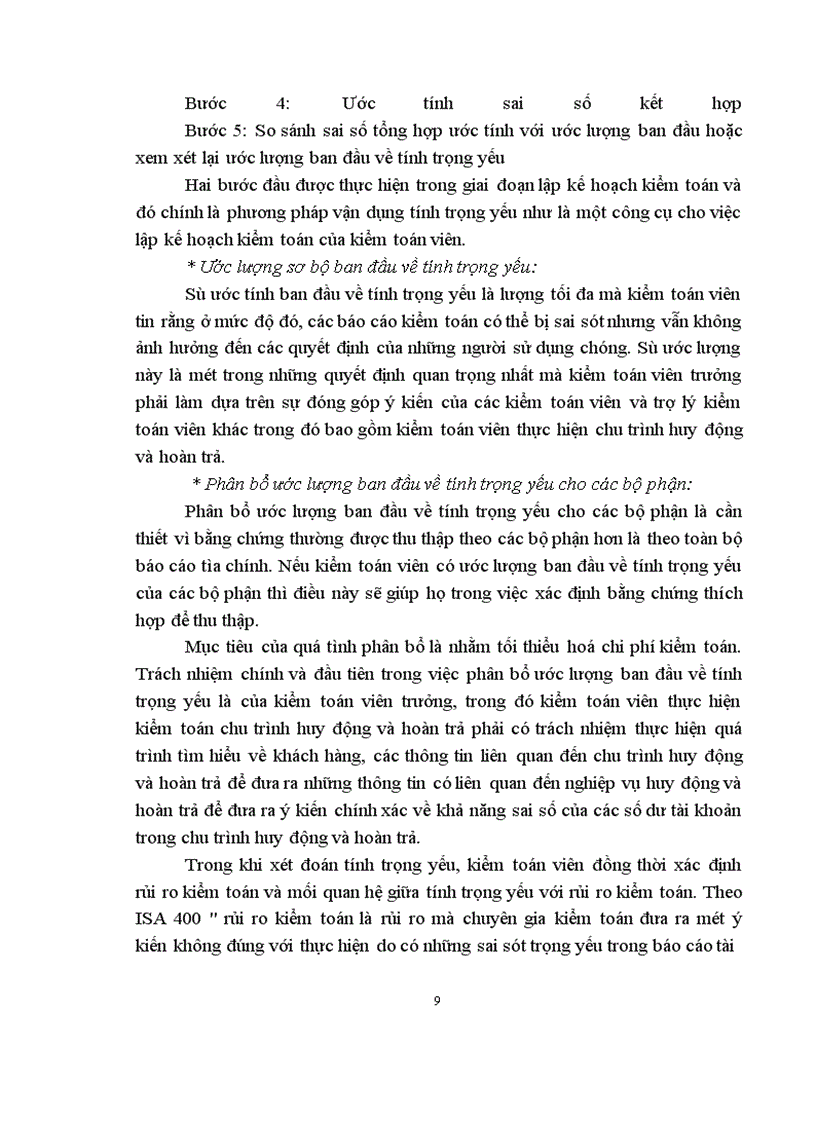 image for page Thực trạng kiểm toán chu trình huy động và hoàn trả vốn do Công ty dịch vụ tư vấn tài chính kế toán và kiểm toán thực hiện