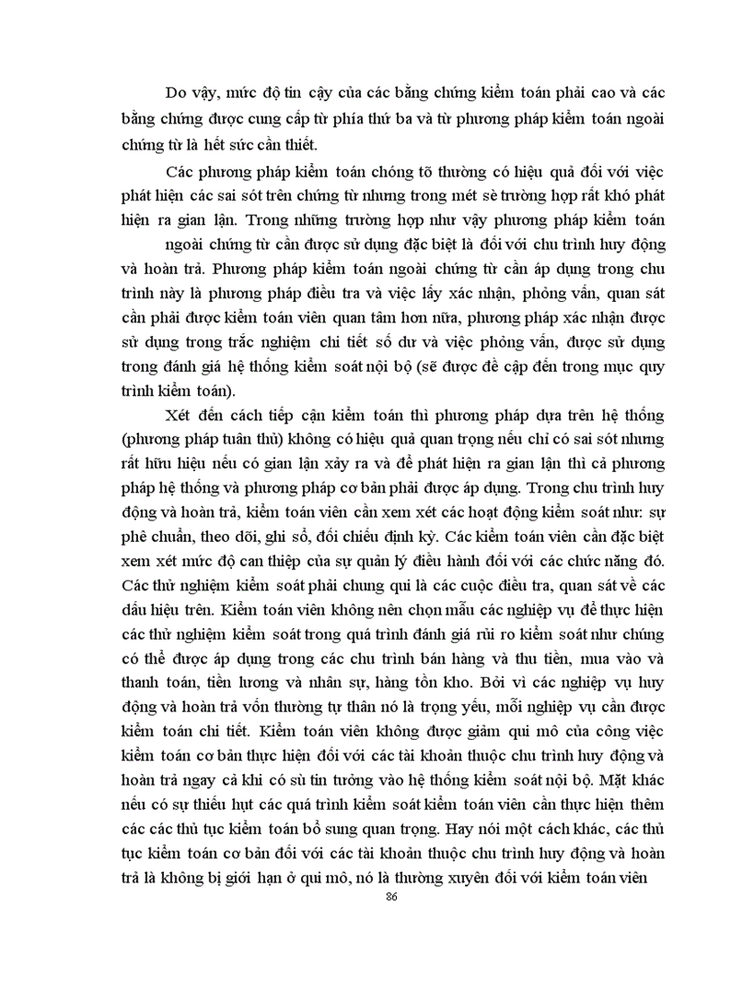 image for page Thực trạng kiểm toán chu trình huy động và hoàn trả vốn do Công ty dịch vụ tư vấn tài chính kế toán và kiểm toán thực hiện