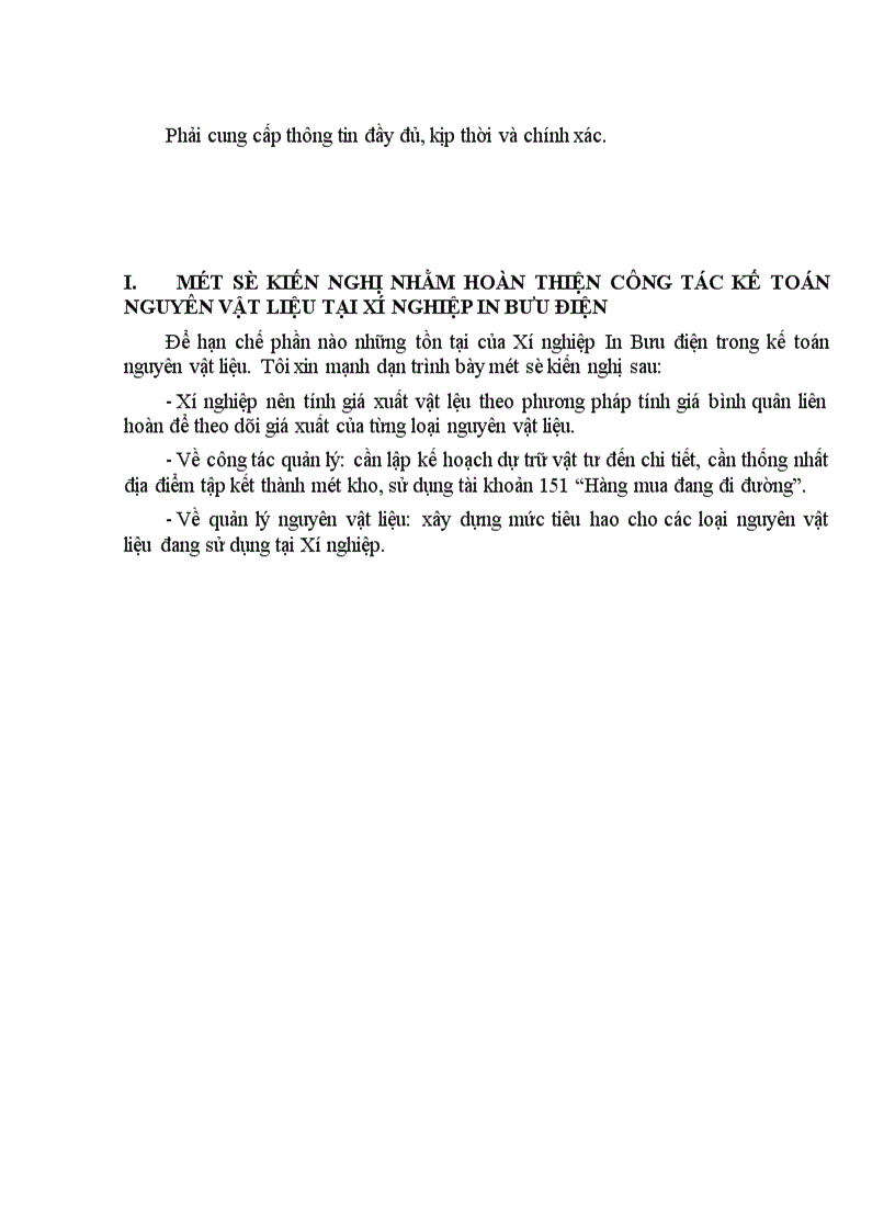image for page Tổ chức công tác kế toán nguyên vật liệu tại xí nghiệp in bưu điện Hà Nội
