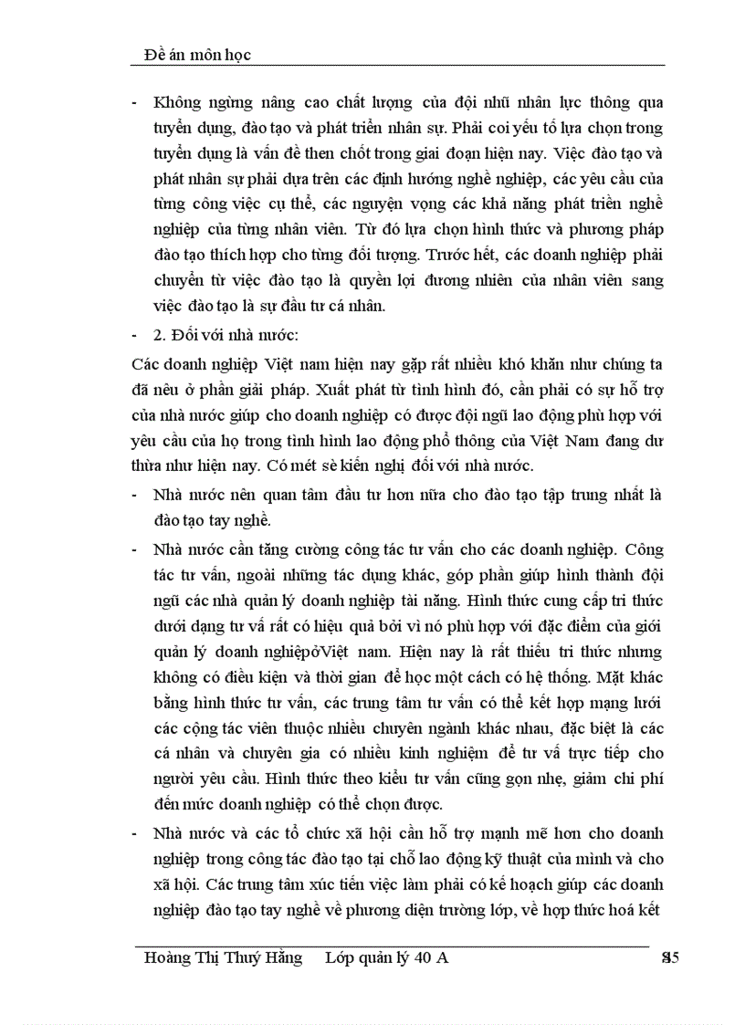 image for page Một số giải pháp nhằm đào tạo và phát triển nguồn nhân lực trong các doanh nghiệp ở Việt nam