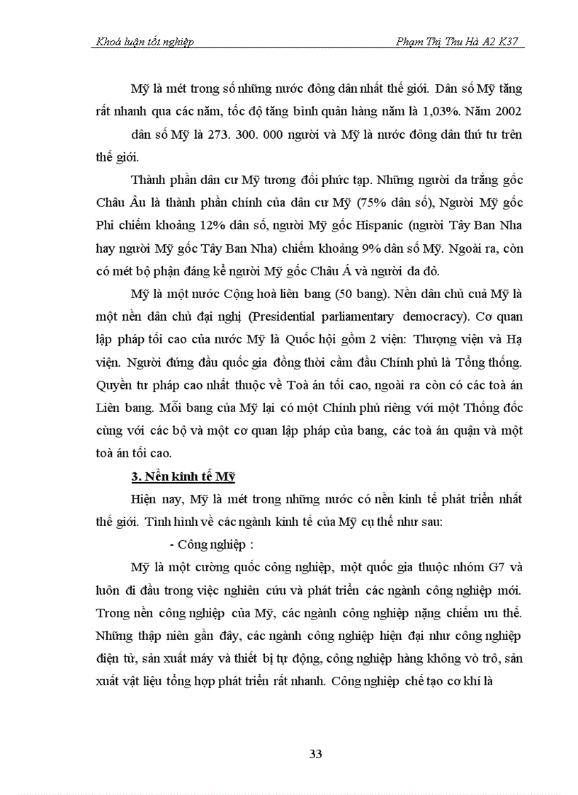image for page Một số rào cản về văn hoá và luật pháp đối với hoạt động xuất khẩu của Việt Nam sang thị trường Mỹ- Thực trạng và giải pháp