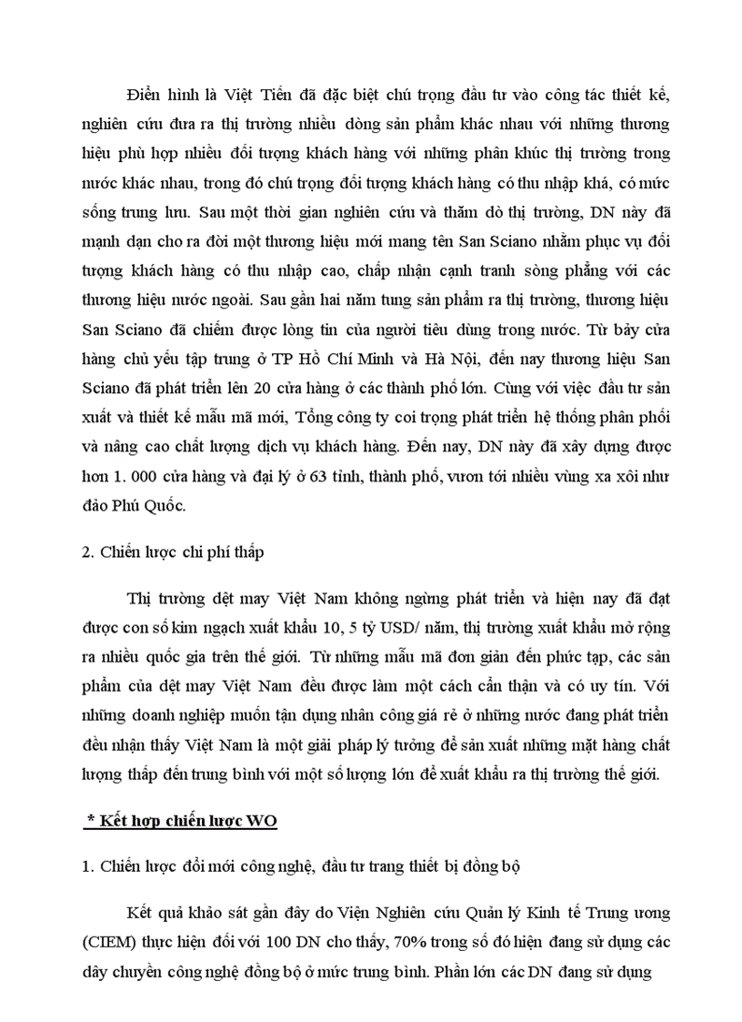 image for page Tổng quan ngành dệt may Việt Nam