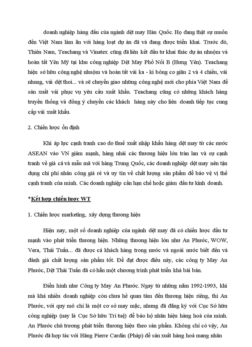 image for page Tổng quan ngành dệt may Việt Nam