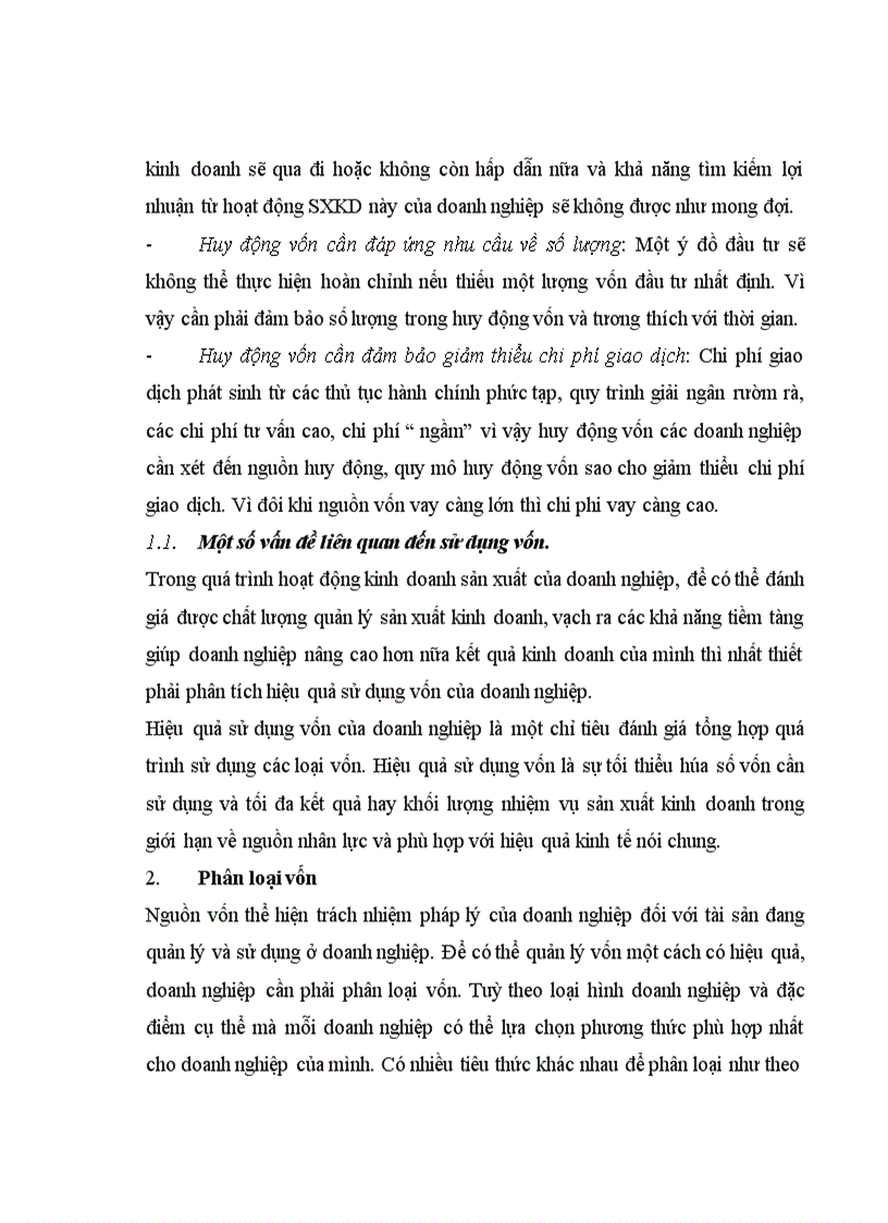 image for page Một số giải pháp tăng cường huy động và nâng cao hiệu quả sử dụng vốn của công ty cổ phần cavico việt nam khai thác mỏ và xây dựng đến năm 2015