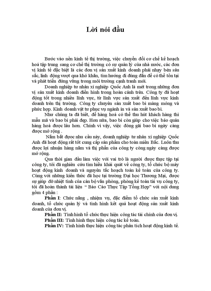 image for page Báo Cáo Thực Tập Tổng Hợp: Đại học Thương Mại