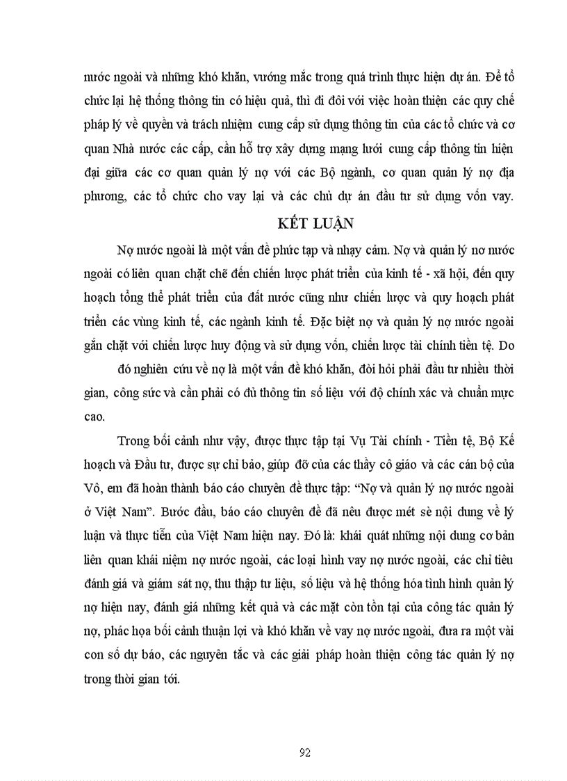 image for page Nợ và quản lý nợ nước ngoài ở Việt Nam