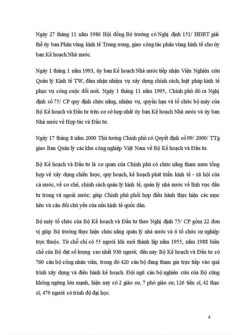 image for page Giới thiệu chung về bộ Kế hoạch và Đầu tư và vụ tổng hợp kinh tế quốc dân