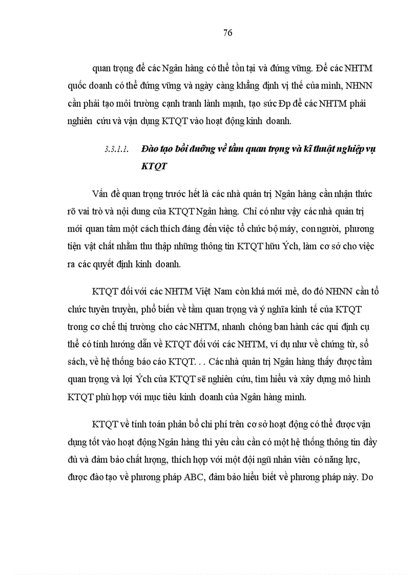 image for page Giải pháp ứng dụng kế toán quản trị trong việc tính toán phân bổ chi phí gián tiếp vào sản phẩm tại Chi nhánh NHNo&PTNT Trung Yên