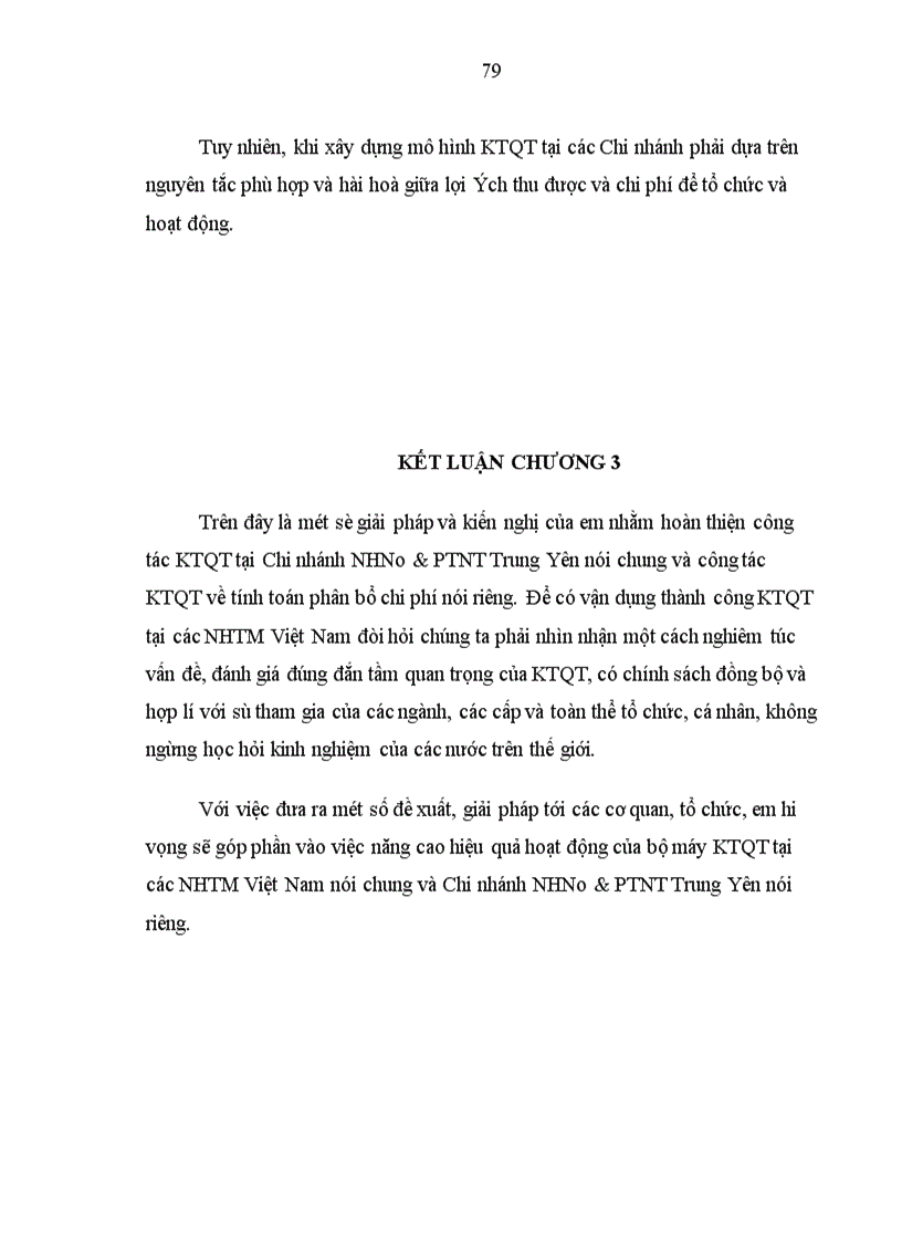 image for page Giải pháp ứng dụng kế toán quản trị trong việc tính toán phân bổ chi phí gián tiếp vào sản phẩm tại Chi nhánh NHNo&PTNT Trung Yên