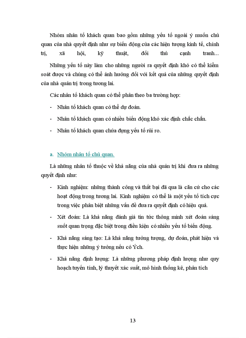 image for page Các bước của quá trình ra quyết định - phân tích - sự ràng buộc logic của các bước - nhân tố ảnh hưởng đến việc ra quyết định