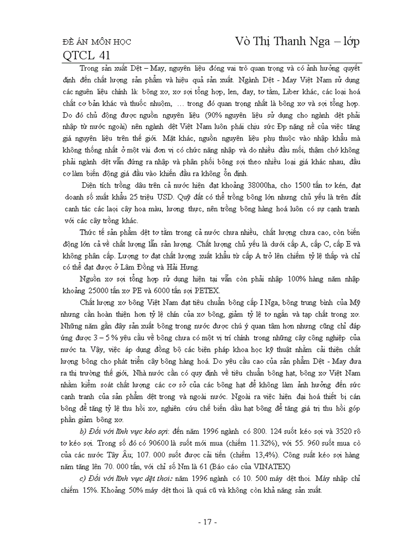 image for page Những thách thức và yêu cầu hàng Dệt - May trong quá trình hội nhập