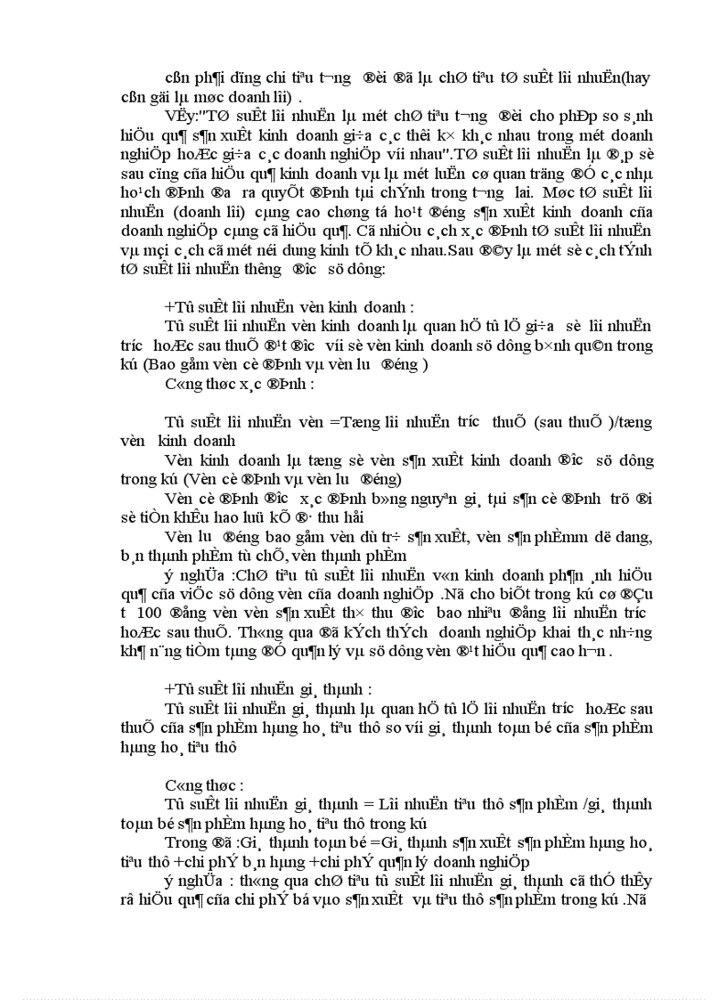 image for page Lợi nhuận và một số biện pháp chủ yếu phấn đấu tăng lợi nhuận ở Xí Nghiệp Xây Lắp Điện