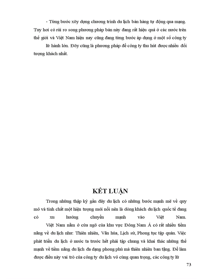image for page Hoàn thiện quy trình tổ chức thực hiện chương trình du lịch giành cho khách nước ngoài vào Việt Nam của công ty du lịch Asia Sun Travel