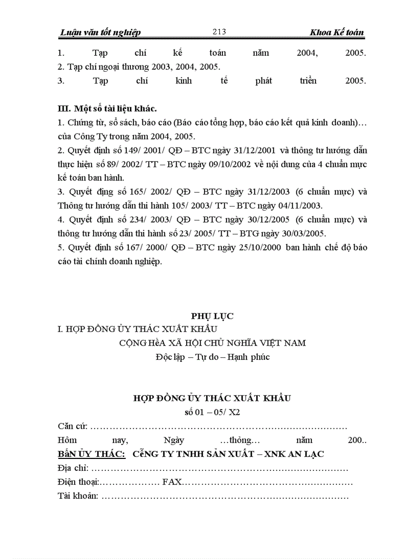 image for page Hoàn thiện hạch toán lưu chuyển hàng hóa xuất khẩu và xác định kết quả tiêu thụ hàng xuất khẩu tại Công Ty CP XNK & HTĐT VILEXIM