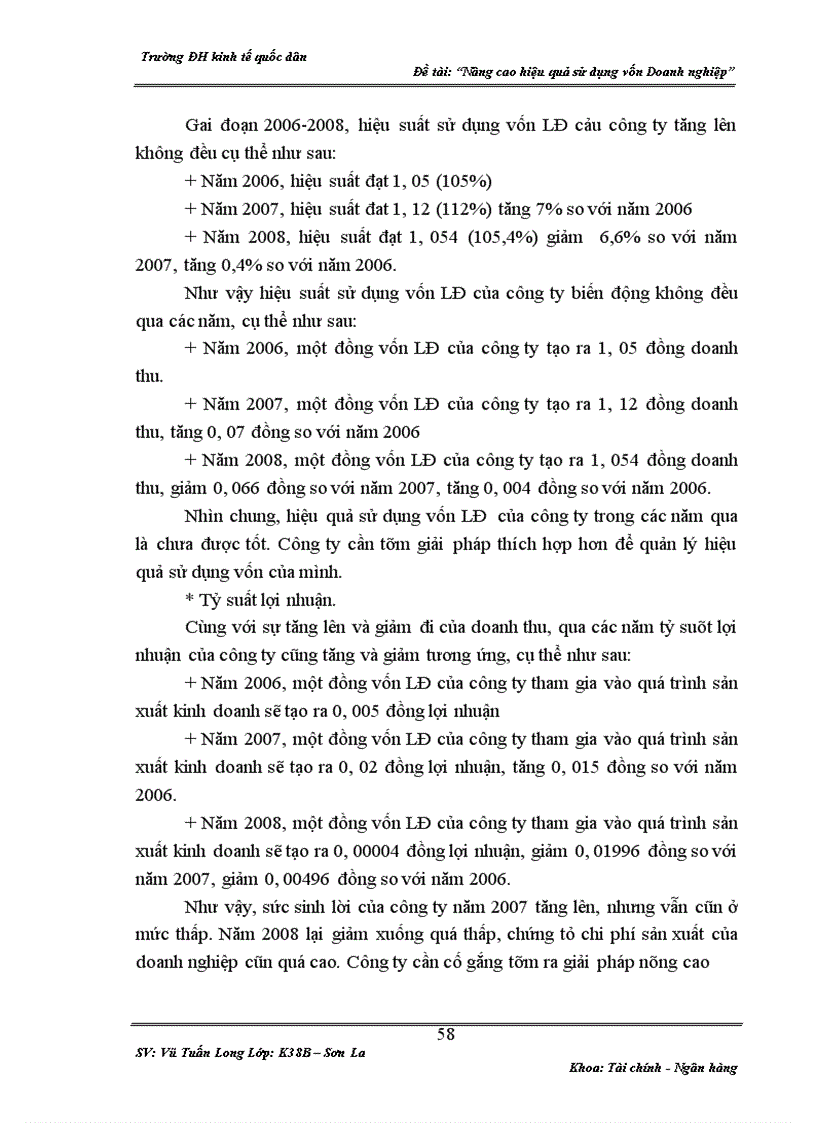 image for page Một số giải pháp nhằm nâng cao hiệu quả sử dụng vốn tại công ty cổ phần xi măng Chiềng Sinh - Sơn La