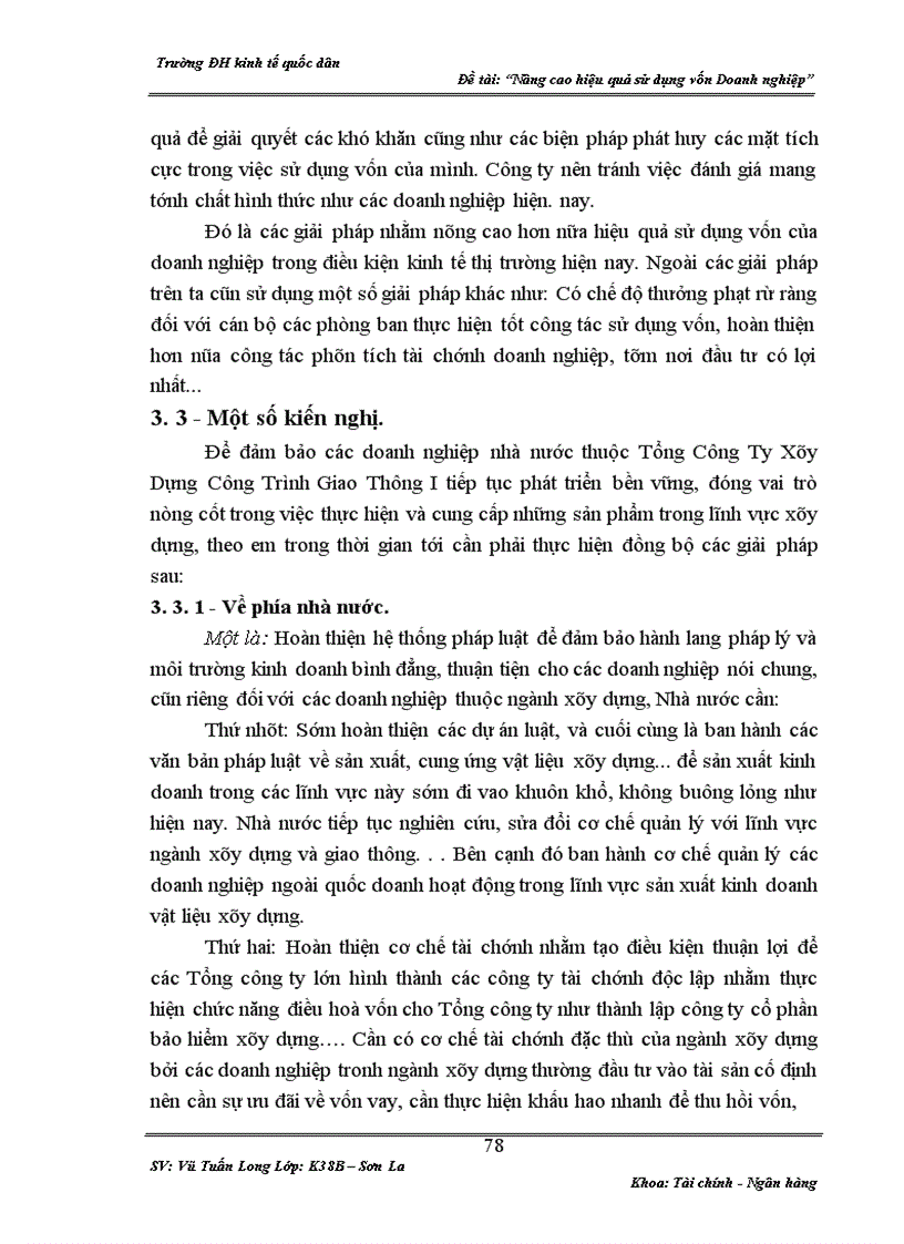 image for page Một số giải pháp nhằm nâng cao hiệu quả sử dụng vốn tại công ty cổ phần xi măng Chiềng Sinh - Sơn La