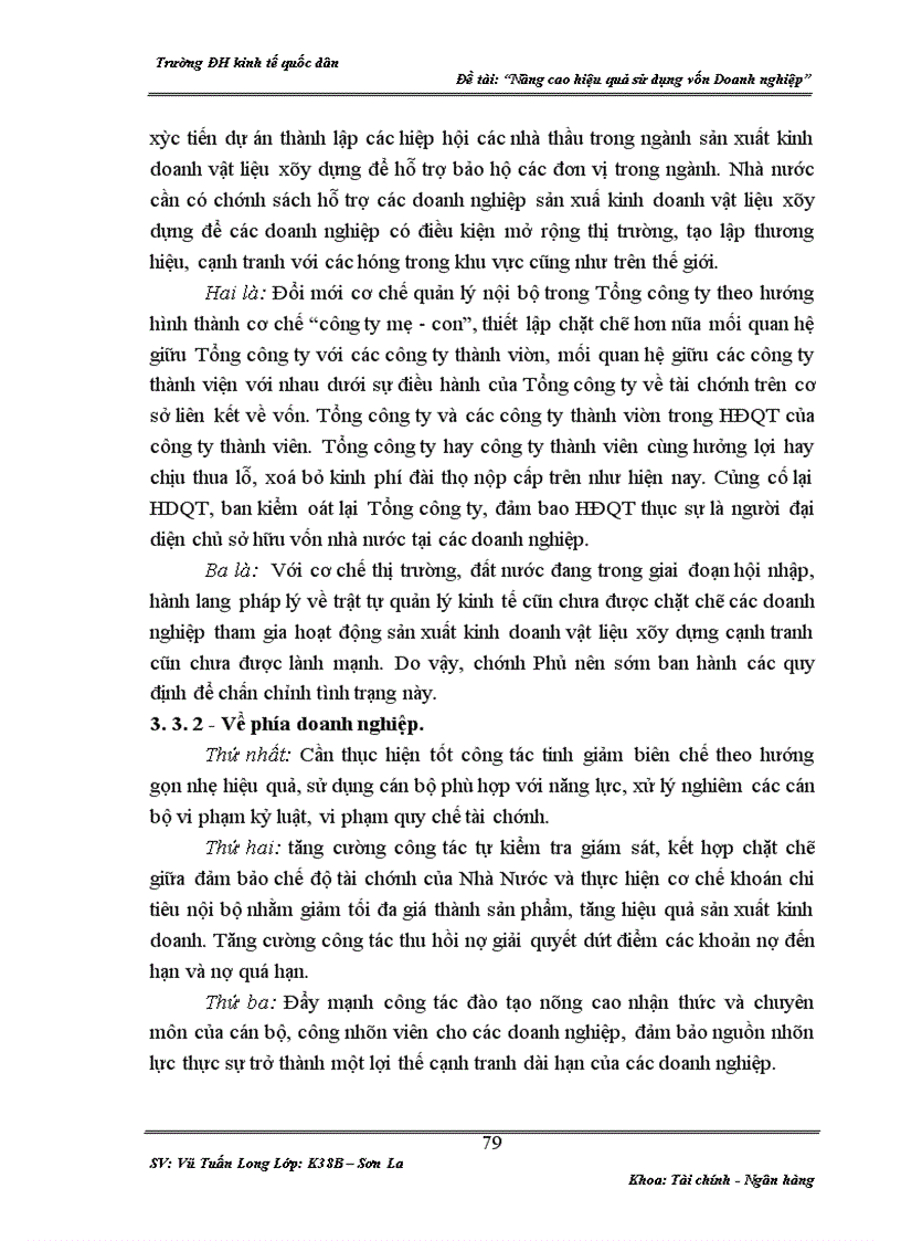 image for page Một số giải pháp nhằm nâng cao hiệu quả sử dụng vốn tại công ty cổ phần xi măng Chiềng Sinh - Sơn La