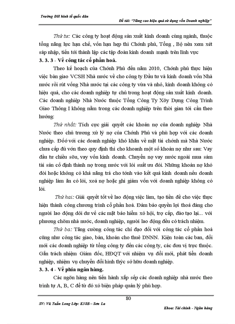 image for page Một số giải pháp nhằm nâng cao hiệu quả sử dụng vốn tại công ty cổ phần xi măng Chiềng Sinh - Sơn La
