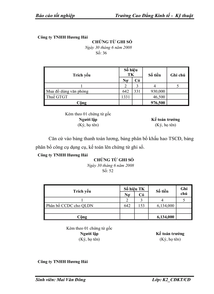 image for page Kế toán lưu chuyển hàng hoá và xác định kết quả tiêu thụ Công ty TNHH Hương Hải