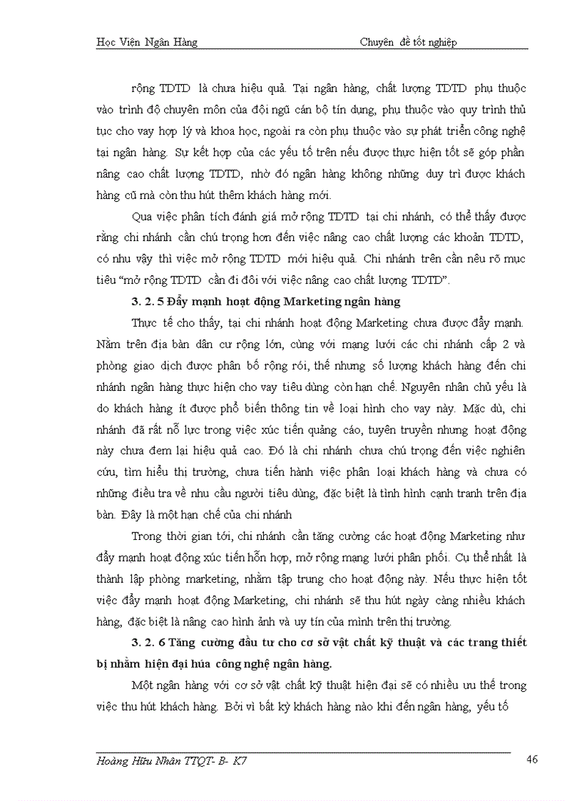 image for page Thực trạng và giải pháp mở rộng tín dụng tiêu dùng tại Ngân hàng thương mại cổ phần kỹ thương Techcombank chi nhánh Thăng Long