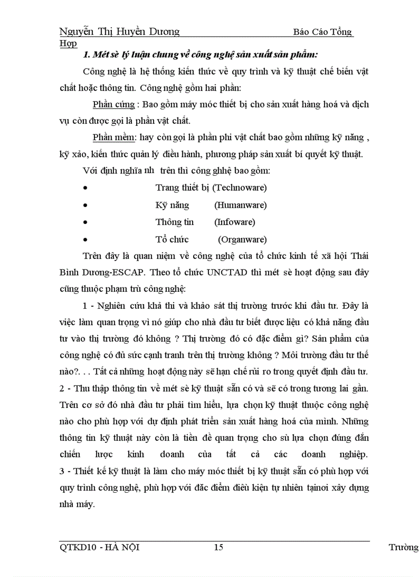 image for page Quy trình công nghệ sản xuất sản phẩm của haicatex