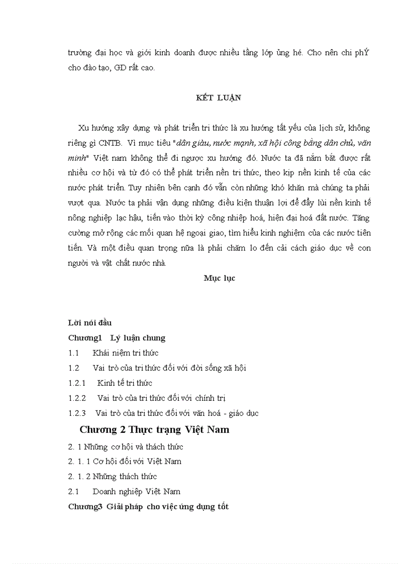 image for page Tri thức trong đời sống -xã hội