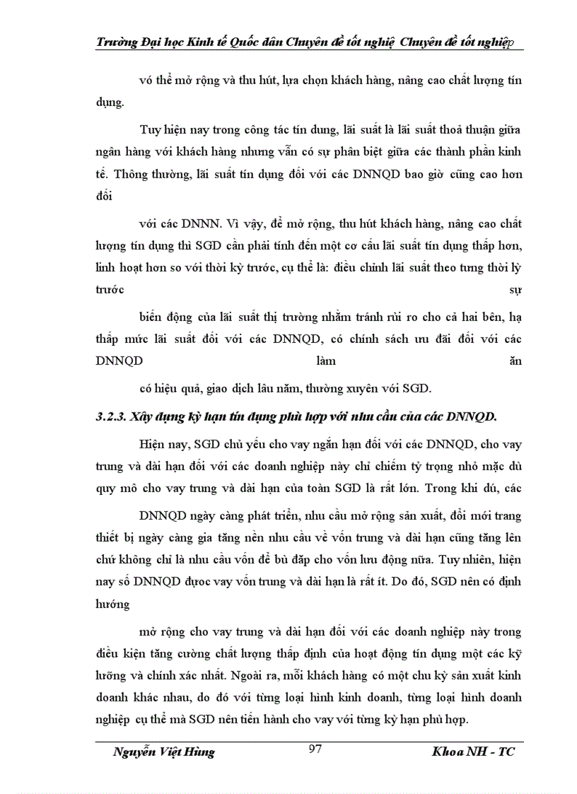 image for page Giải pháp nâng cao chất lượng tín dụng đối với doanh nghiệp ngoài quốc doanh tại Sở giao dịch – Ngân hàng Đầu tư và phát triển Việt Nam
