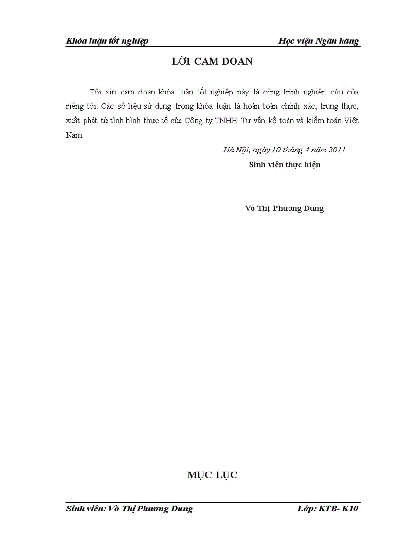 image for page Hoàn thiện quy trình kiểm toán khoản mục Chi phí sản xuất và tính giá thành trong kiểm toán Báo cáo tài chính tại công ty TNHH Tư vấn kế toán và kiểm toán Việt Nam AVA