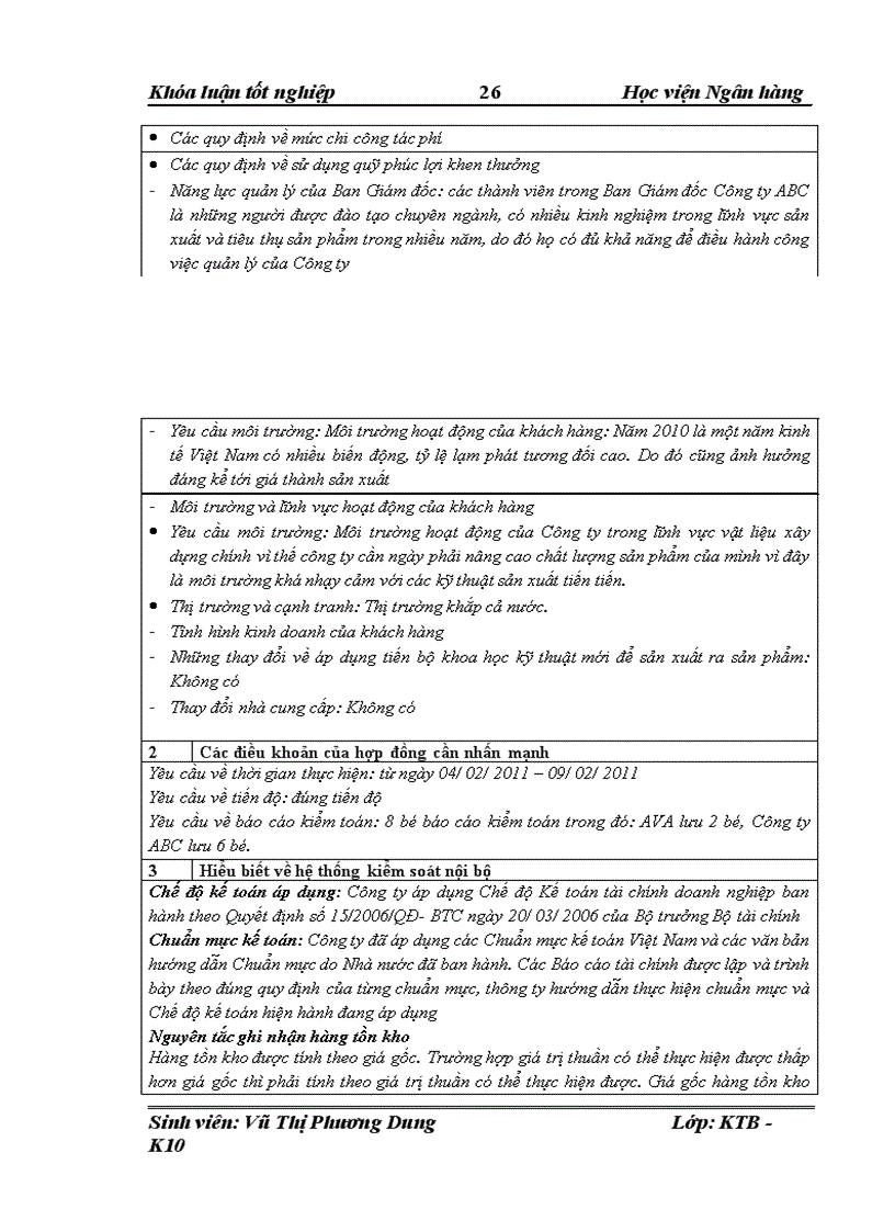 image for page Hoàn thiện quy trình kiểm toán khoản mục Chi phí sản xuất và tính giá thành trong kiểm toán Báo cáo tài chính tại công ty TNHH Tư vấn kế toán và kiểm toán Việt Nam AVA