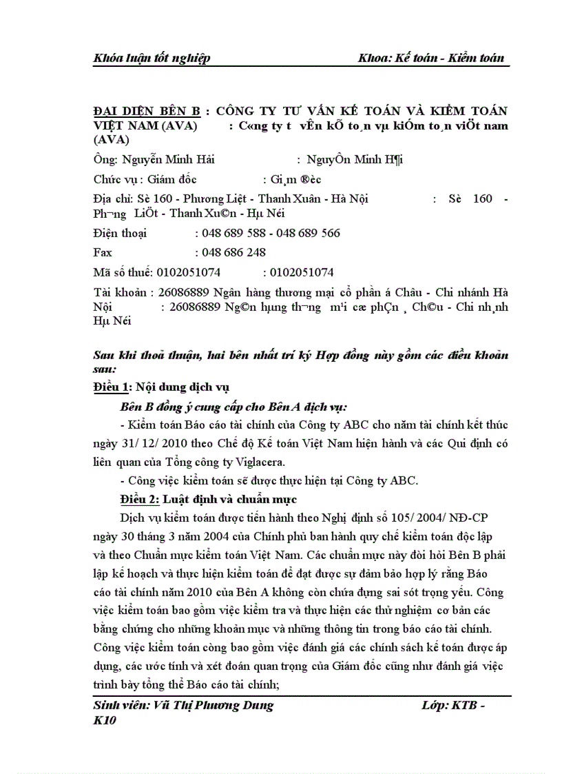image for page Hoàn thiện quy trình kiểm toán khoản mục Chi phí sản xuất và tính giá thành trong kiểm toán Báo cáo tài chính tại công ty TNHH Tư vấn kế toán và kiểm toán Việt Nam AVA