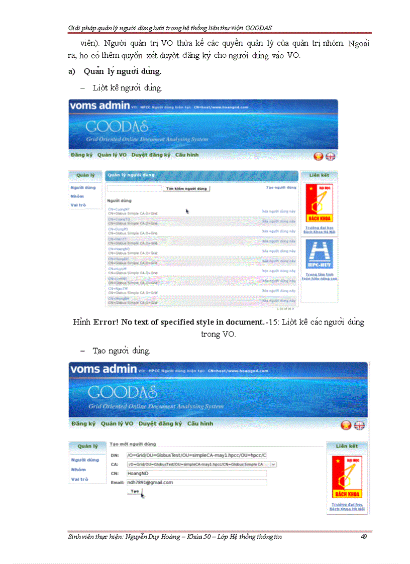 image for page Ứng dụng tổ chức ảo xây dựng hệ thống quản lý người dùng lưới cho Hệ thống tìm kiếm và so khớp tài liệu điện tử liên trường đại học GOODAS