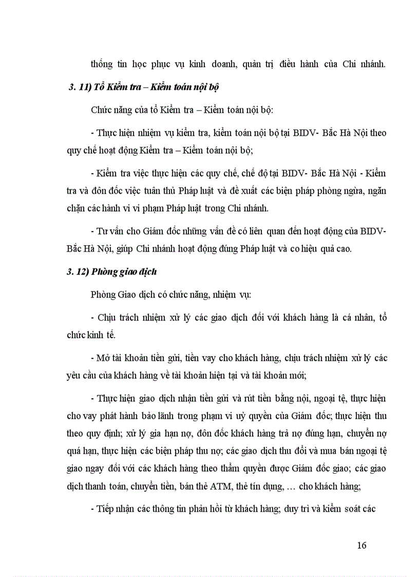 image for page Tình hình hoạt động kinh doanh của Chi nhánh Ngân hàng Đầu tư và Phát triển Bắc Hà Nội một số năm gần đây.