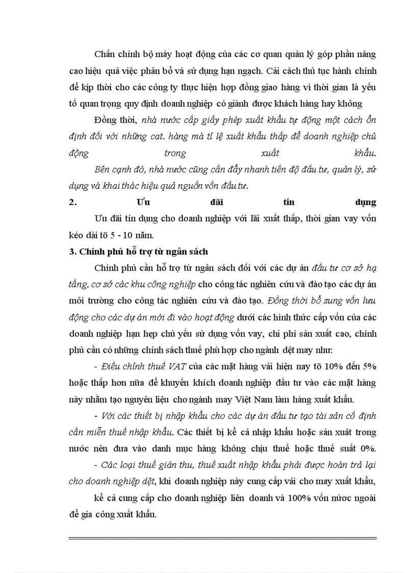 image for page Giải pháp cho ngành dệt may Việt Nam trước sức ép phá bỏ hạn ngạch
