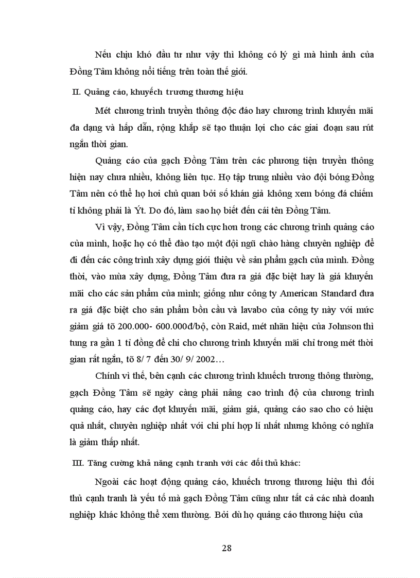 image for page Một số giải pháp nhằm nâng cao hiệu quả xây dựng và phát triển thương hiệu gạch Đồng Tâm trên thị trường