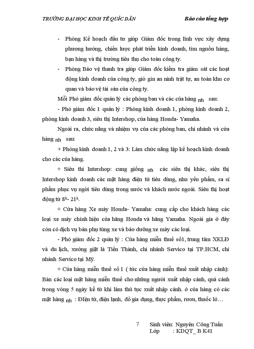 image for page Hoạt động kinh doanh của servico Hà Nội trong những năm vừa qua