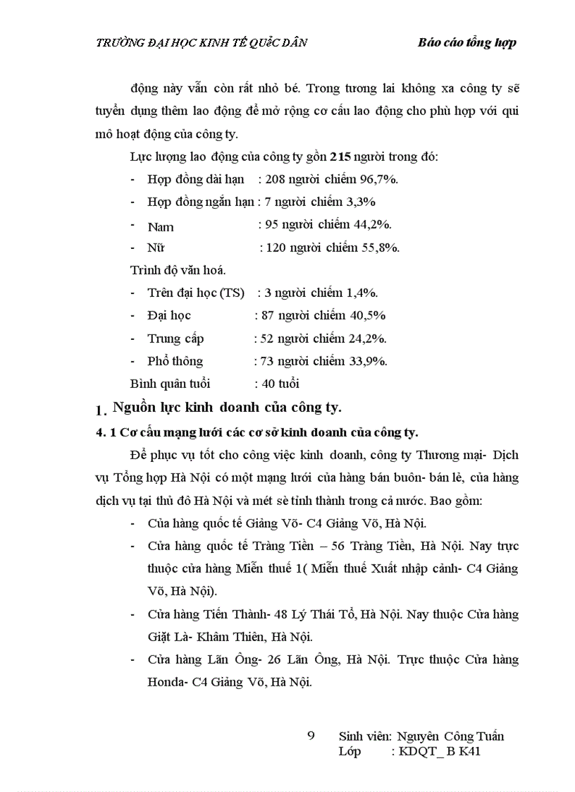 image for page Hoạt động kinh doanh của servico Hà Nội trong những năm vừa qua