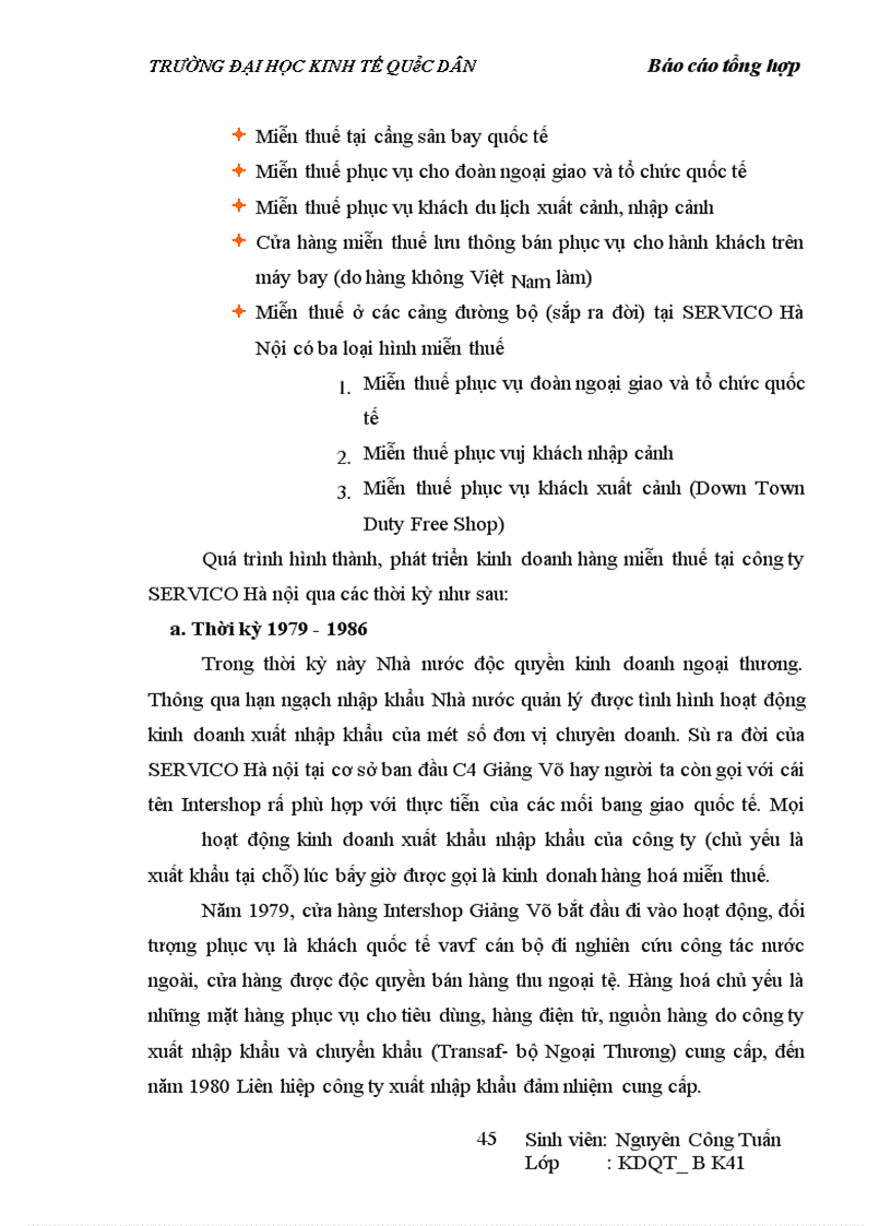 image for page Hoạt động kinh doanh của servico Hà Nội trong những năm vừa qua