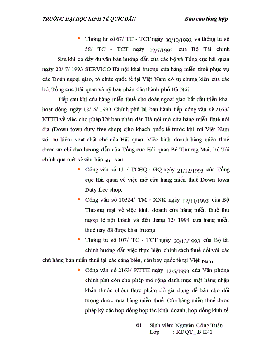 image for page Hoạt động kinh doanh của servico Hà Nội trong những năm vừa qua