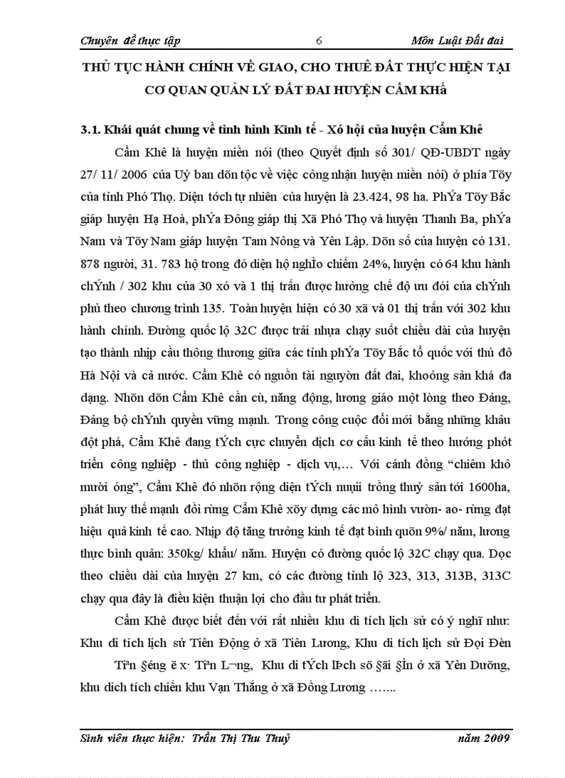 image for page Thủ tục hành chính về giao và cho thuê đất của cơ quan quản lý đất đai thực hiện tại các địa phương