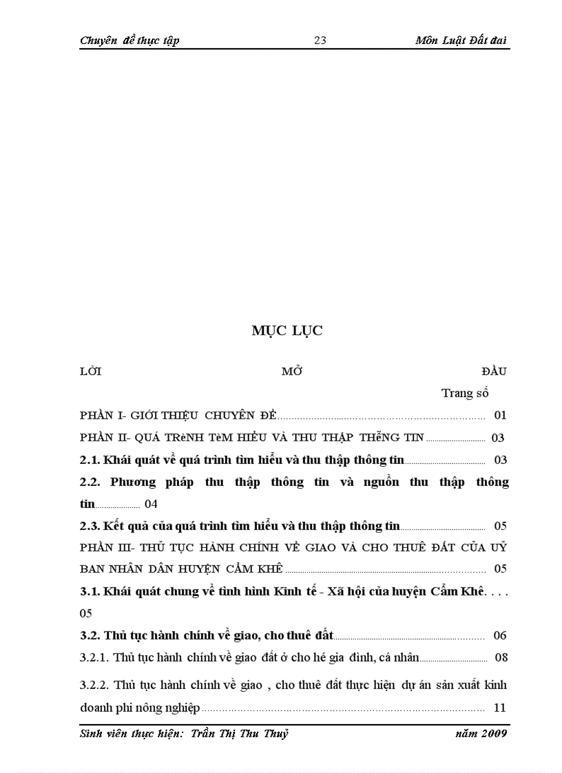 image for page Thủ tục hành chính về giao và cho thuê đất của cơ quan quản lý đất đai thực hiện tại các địa phương