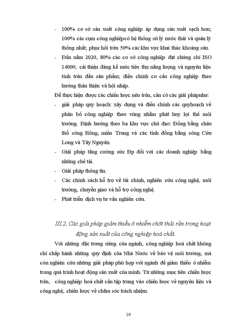 image for page Ônhiễm môi trường trong quá trình sản xuất của công nghiệp hoá chất ở Việt Nam