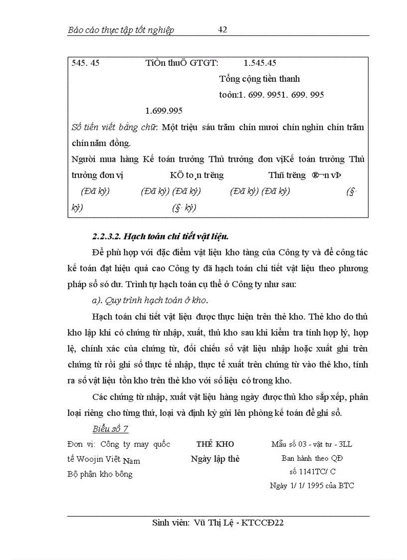 image for page Tổ chức kế toán nguyên vật liệu và phân tích tình hình quản lý sử dụng nguyên vật liệu tại Công ty may quốc tế Woojin Việt Nam