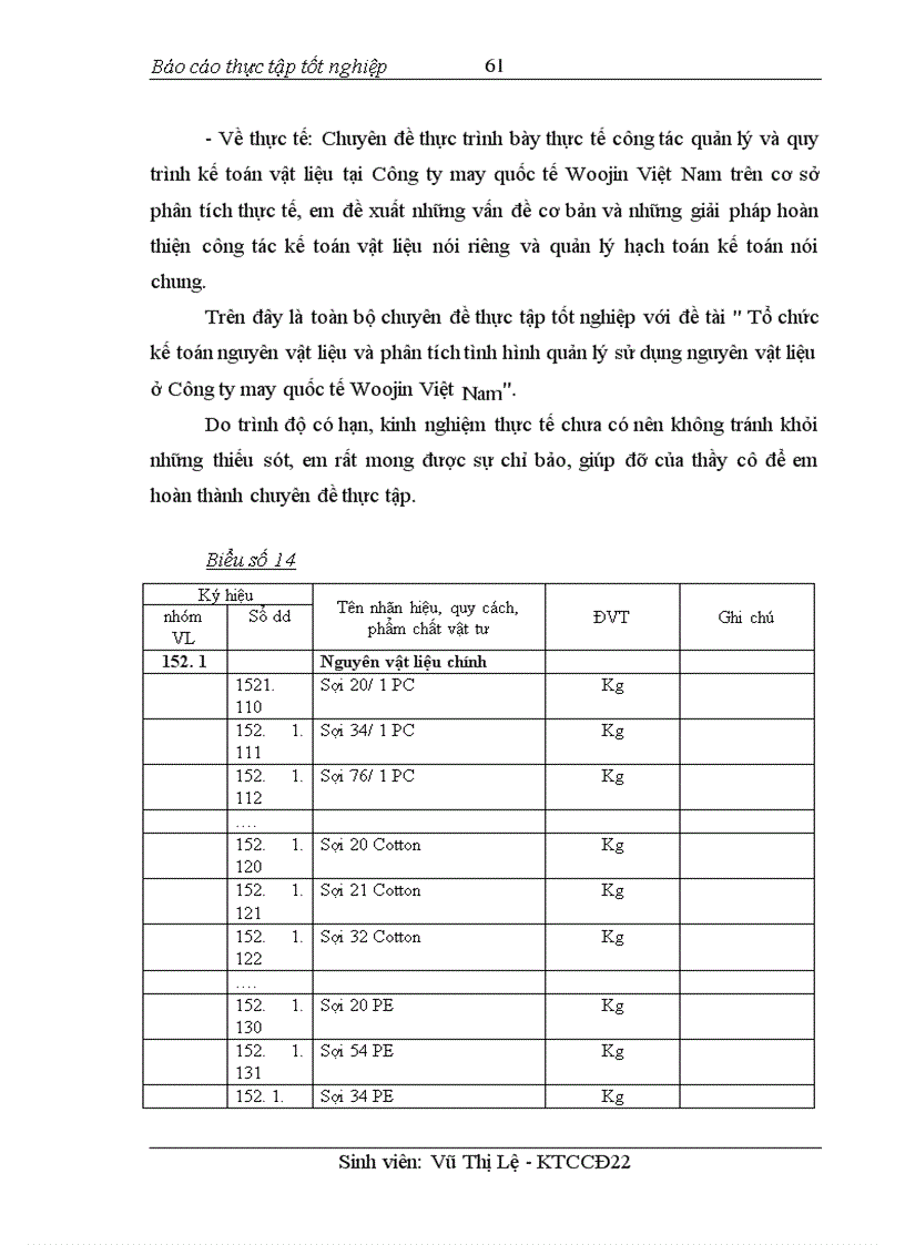 image for page Tổ chức kế toán nguyên vật liệu và phân tích tình hình quản lý sử dụng nguyên vật liệu tại Công ty may quốc tế Woojin Việt Nam