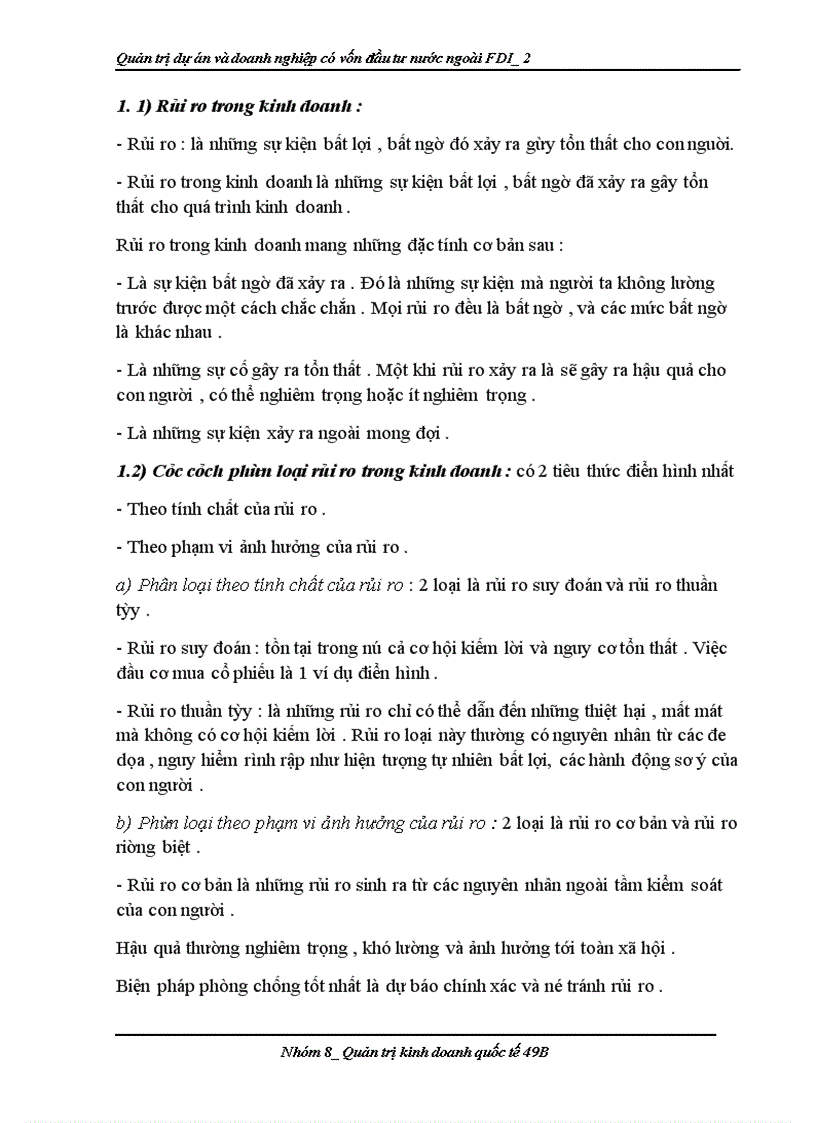 image for page Quản trị dự án và doanh nghiệp có vốn đầu tư nước ngoài FDI_