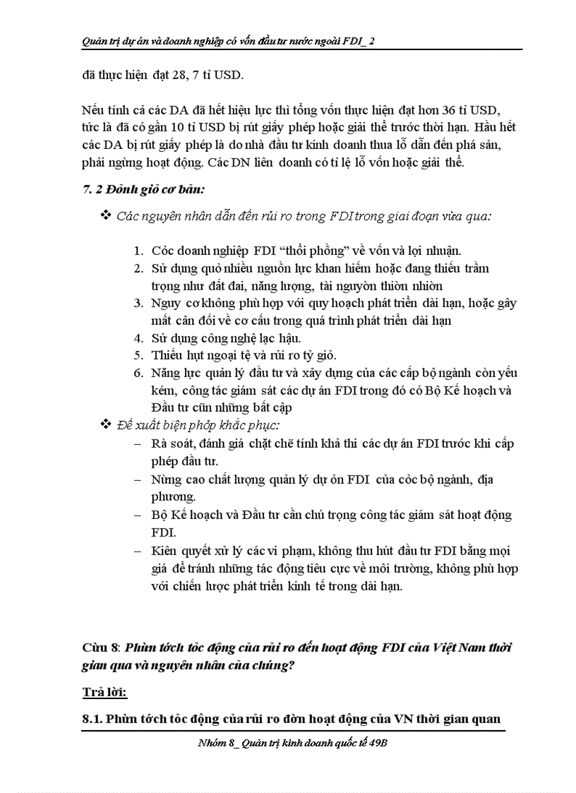 image for page Quản trị dự án và doanh nghiệp có vốn đầu tư nước ngoài FDI_